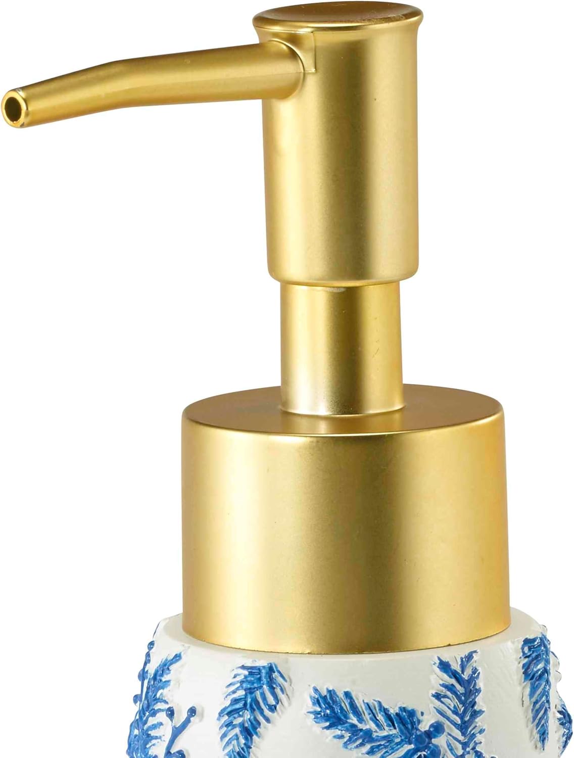 Avanti Linens - Bathroom Set, Resin Lotion Pump & 2pc Fingertip Towels, Christmas Decorations (Nutcracker Trellis Collection)