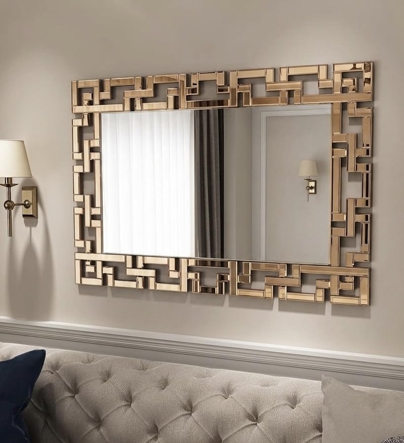 Alfa Design Round wall Sticker Mirror Diamond Crush-image-14