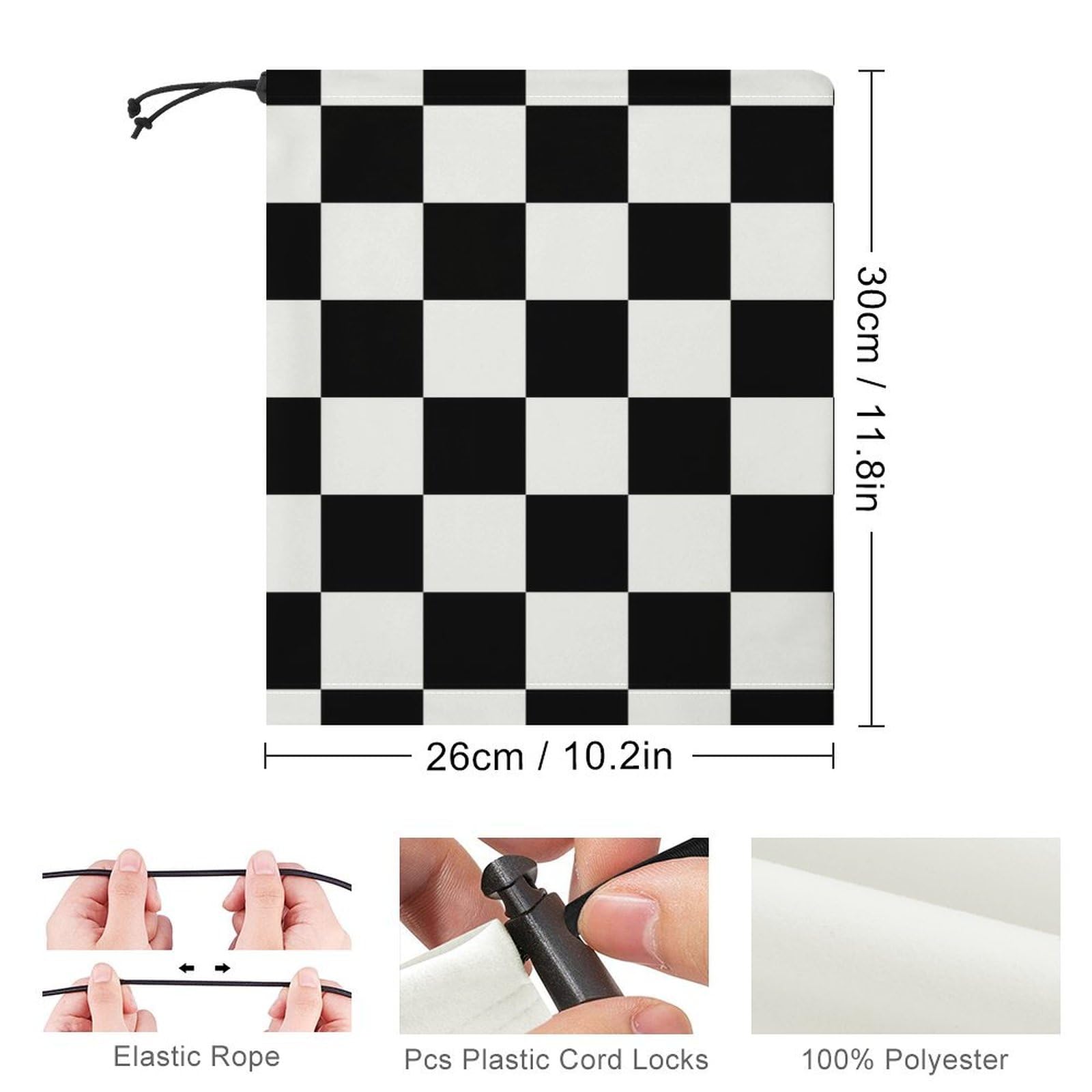 Stylish Neck Gaiter Balaclava Race Checkerboard Checkered Black And White Face Mask, Multifunction Bandanas Sun Protection Face Cover Headband Scarf Sports Headwear