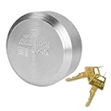 Master Lock American (1) Keyed Alike Solid Steel, High Security, Hidden Shackle Padlocks, w/Bumpstop Technology A2010NKA-1