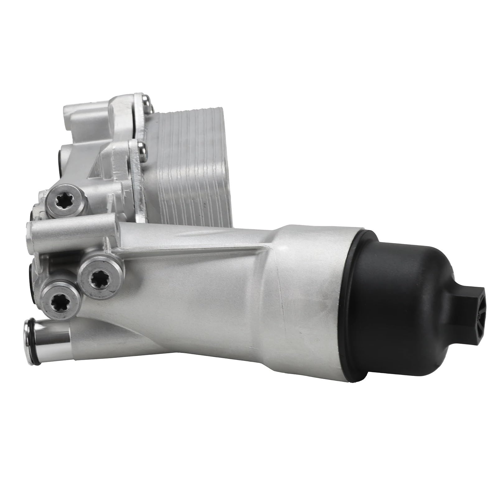 Obudowa chłodnicy oleju Chłodnica oleju silnikowego aluminiowa samochodowa 68105583AF pasuje do Jeepa, pasuje do Grand Journey, pasuje do Challenger Charger Ram 3.6L V6 ręczny przetwornik chłodnicy
