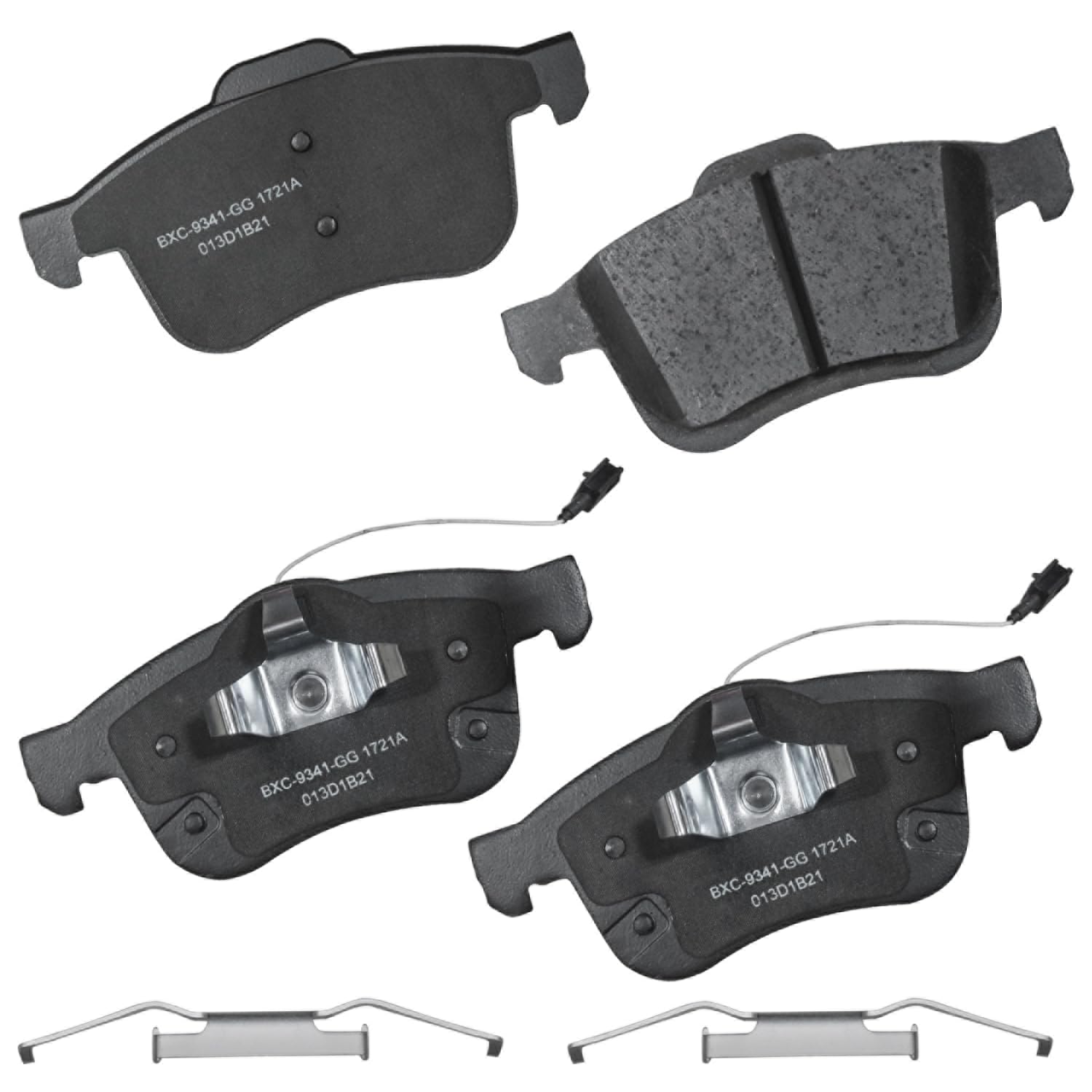 Bendix Premium SBC1721A Ceramic Front Brake Pads for Ram ProMaster City 2022-2015