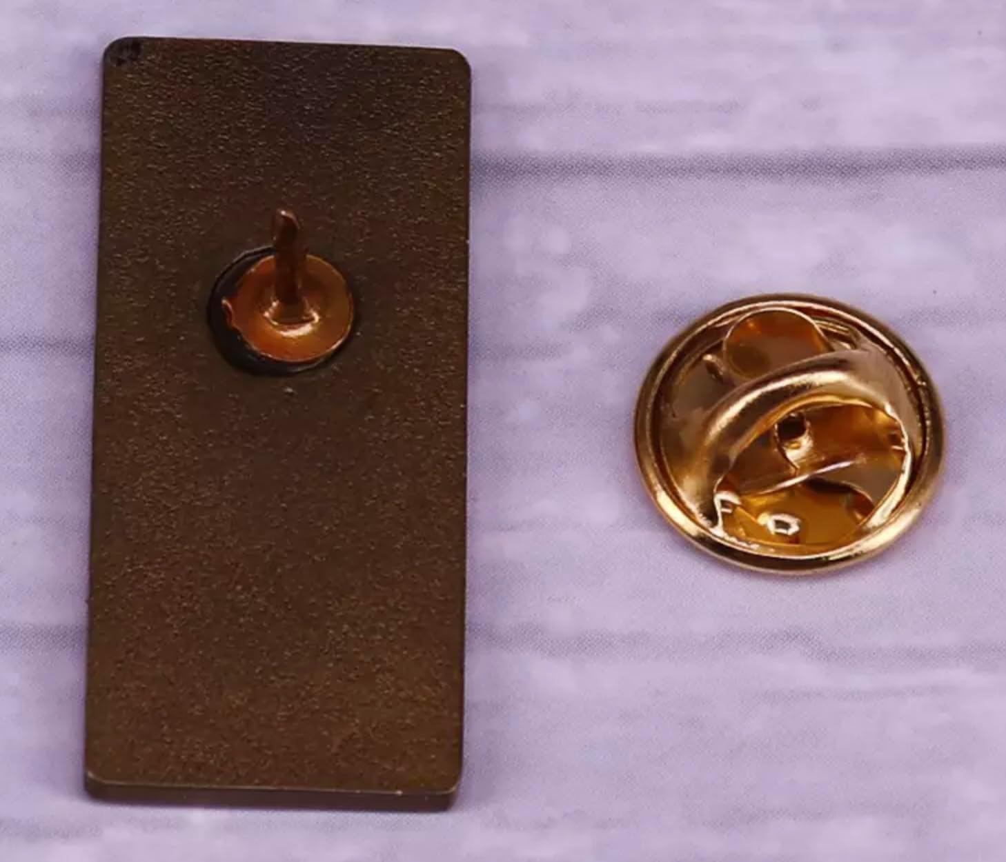 The Moon Moth Man Mothman XVIII Tarot Card Night Horror Halloween Goth Fortune Telling 1.2" Enamel Pin Badge - Image 4