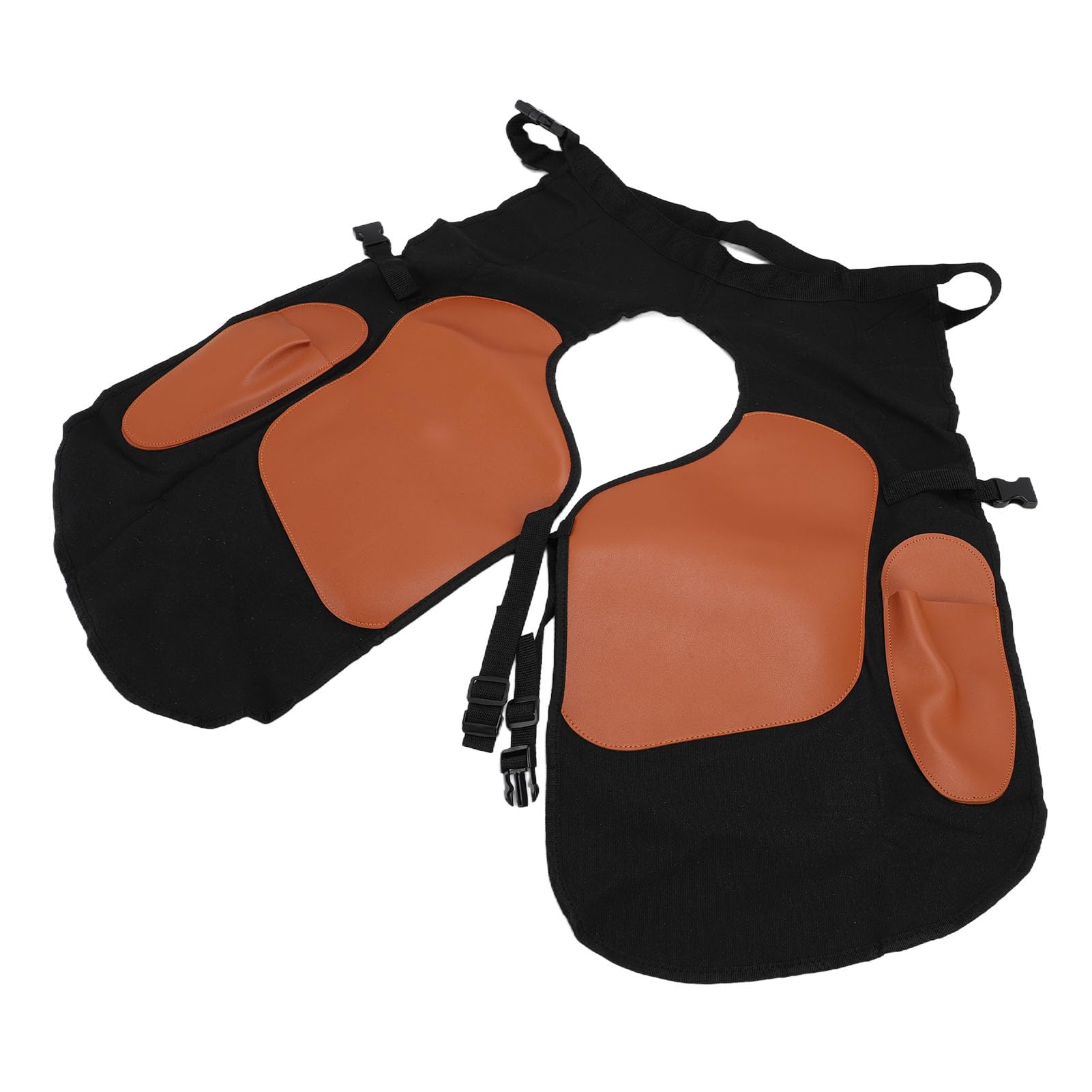 Focket Grembiule da Maniscalco Equino, Design Ergonomico Regolabile con Tela Ad Alta Resistenza e Rivestimento in PU, per Maniscalchi e Rifinitura degli Zoccoli, Prodotti Protettivi