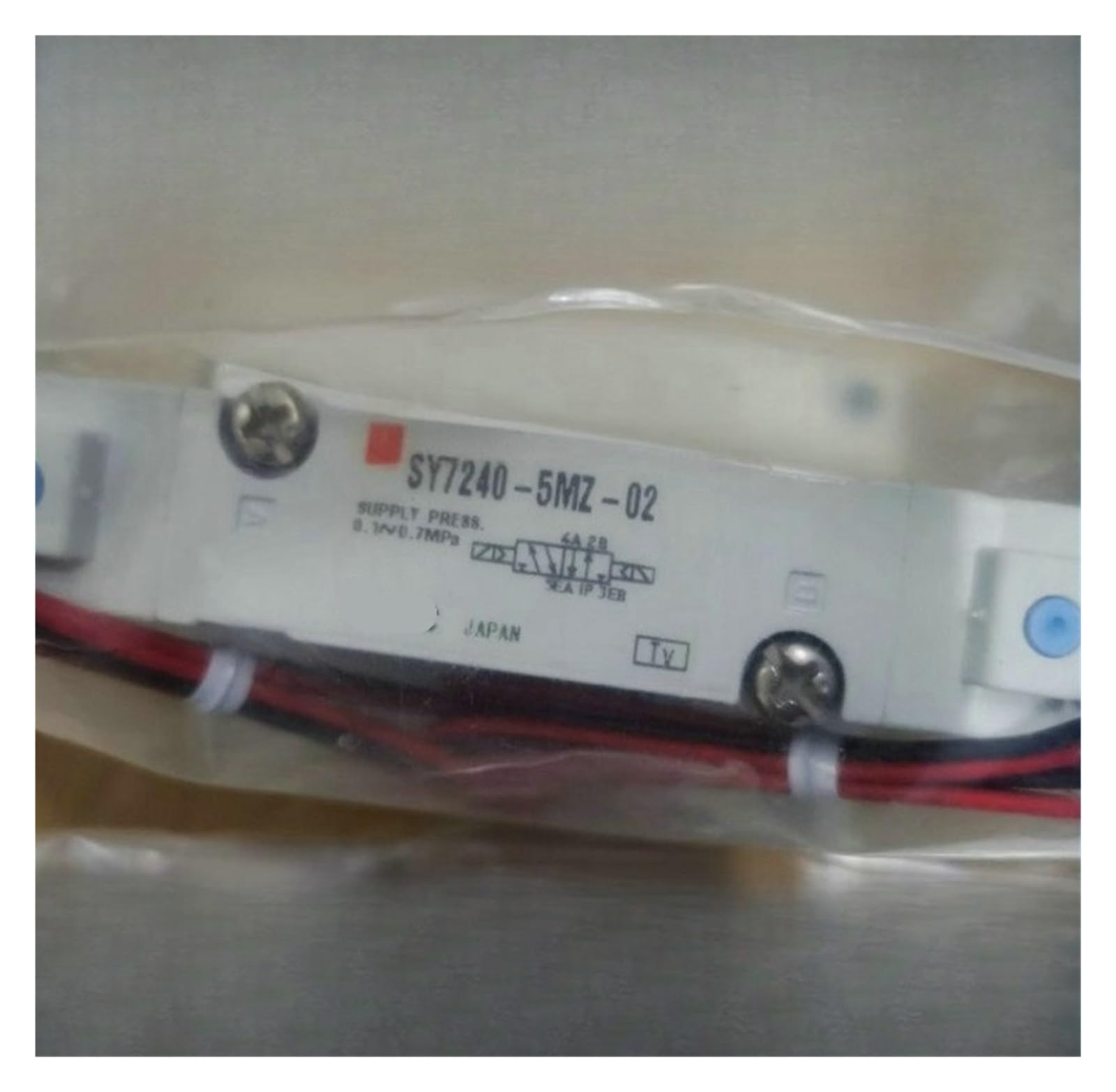 Électrovanne SY3340-5MZD pour piloter un vérin pneumatique double effet