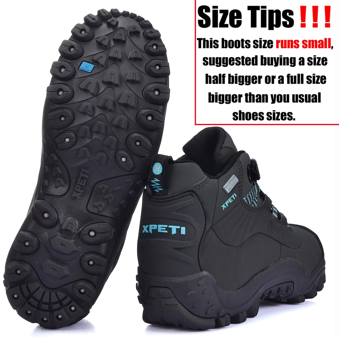 Women's Hiking Boots Waterproof Outdoor Camping Boot