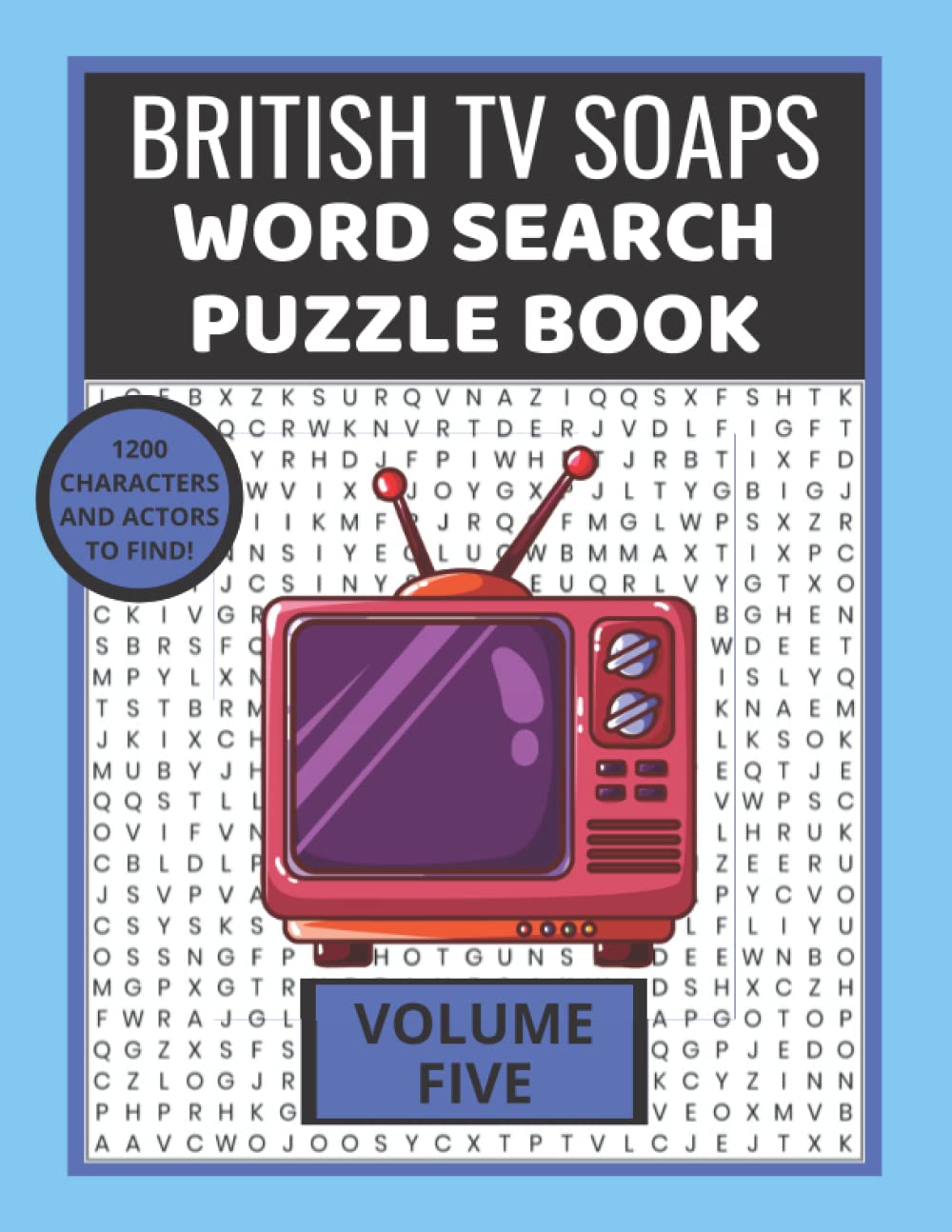 British TV Soaps Word Search Puzzle Book: Volume Five