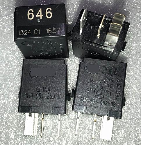 Relé V6-1C-12V de 5 pines con base de conector 951 253 C 2