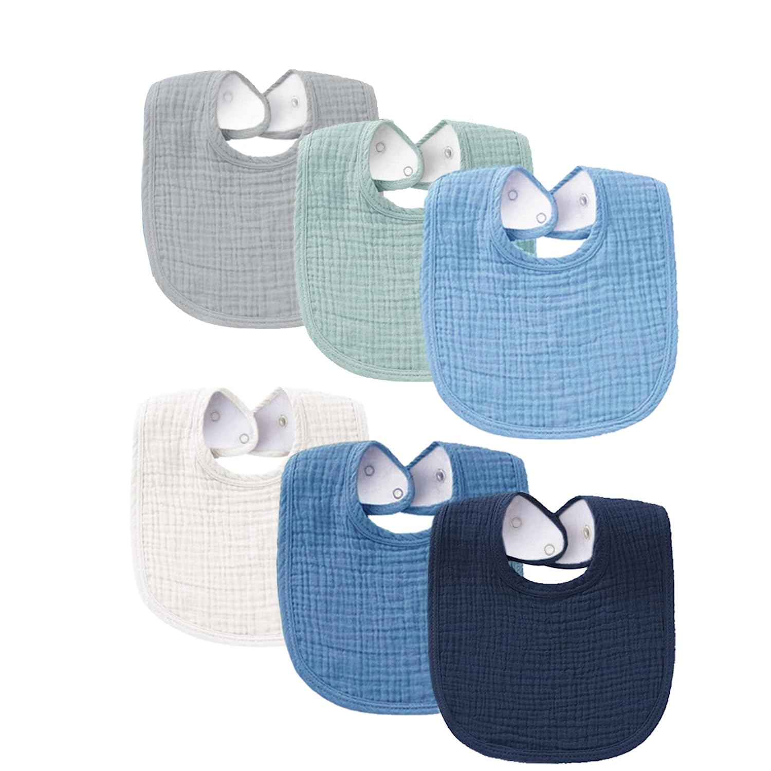 SLOSH Bavaglini Bavaglino Neonato Cotone Baby Pappa Morbidi Panno Per Ruttino Assorbenti Burp Neonati Neonata Lavabile