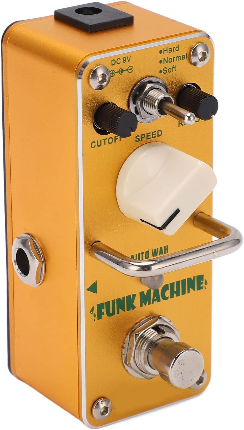 Auto Wah Pedal, True Bypass Footswitch, Dc 9v Metal Guitar