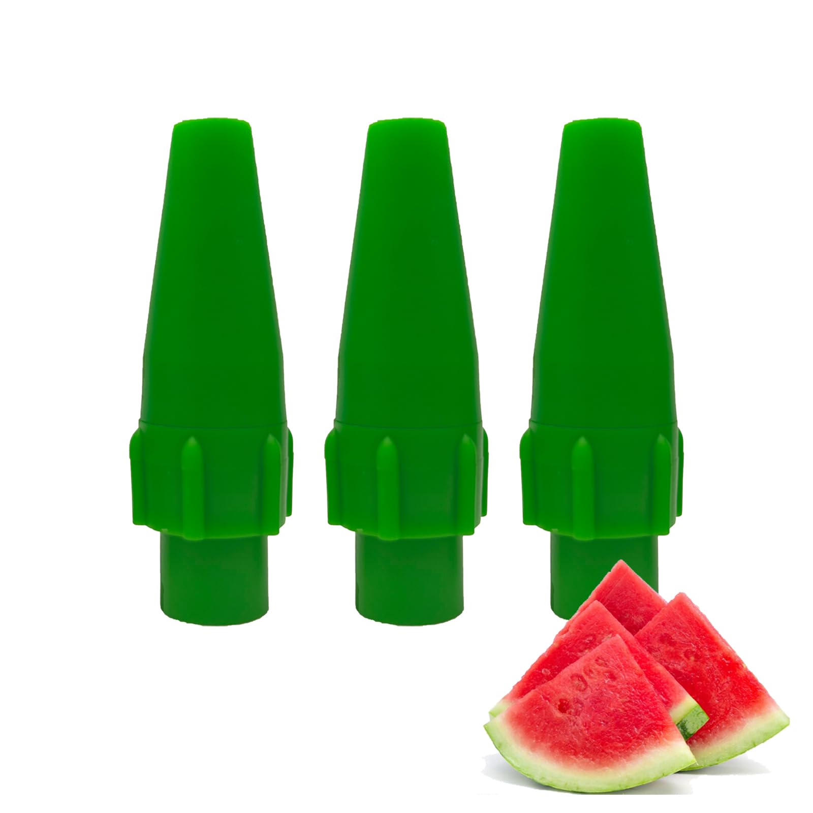 Watermalon Flavor Nozzle Silent Plastic Dispenser Premium Silent Nozzles &amp; Neutral Twist Tops for Any Brand Cream Chargers Tanks(3 Packs)