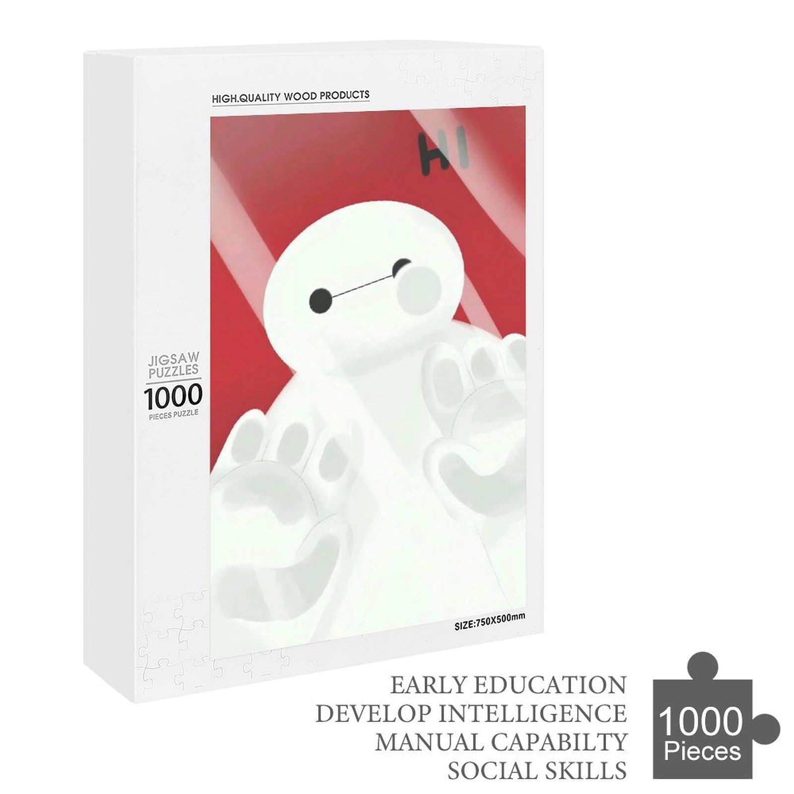未開封❤︎ベイマックス  ジグゾーパズル  1000ピース Amazon.co.jp: ベイマックス 木製絵パズル 1000ピース