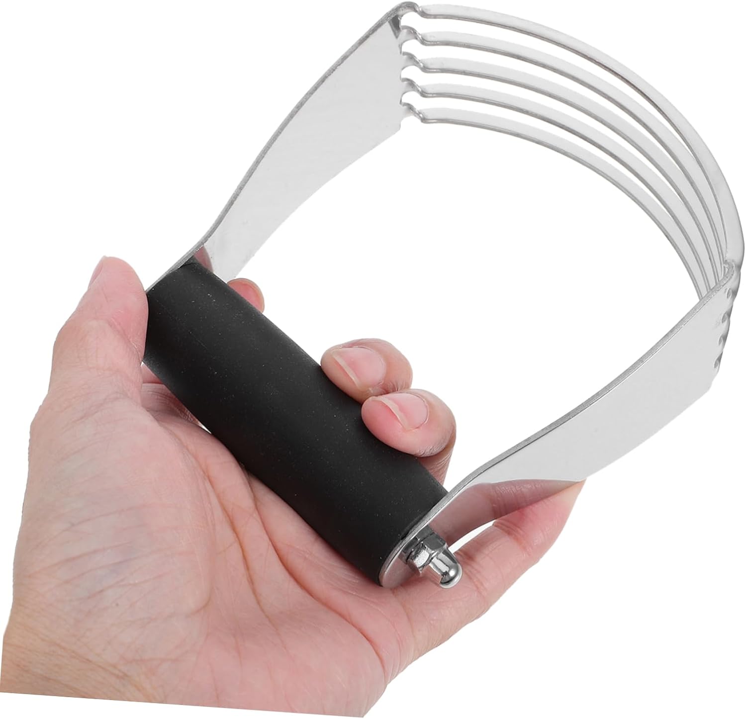 Dough Blender Scraper and Blades Stainless Steel with Built