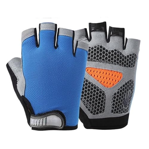 YHT Sports Gloves, Men's Fitness Equipment, Women's Equipment Training, Horizontal bar Anti Slip Pull up, Half Finger Riding, Anti Cocoon Climbing