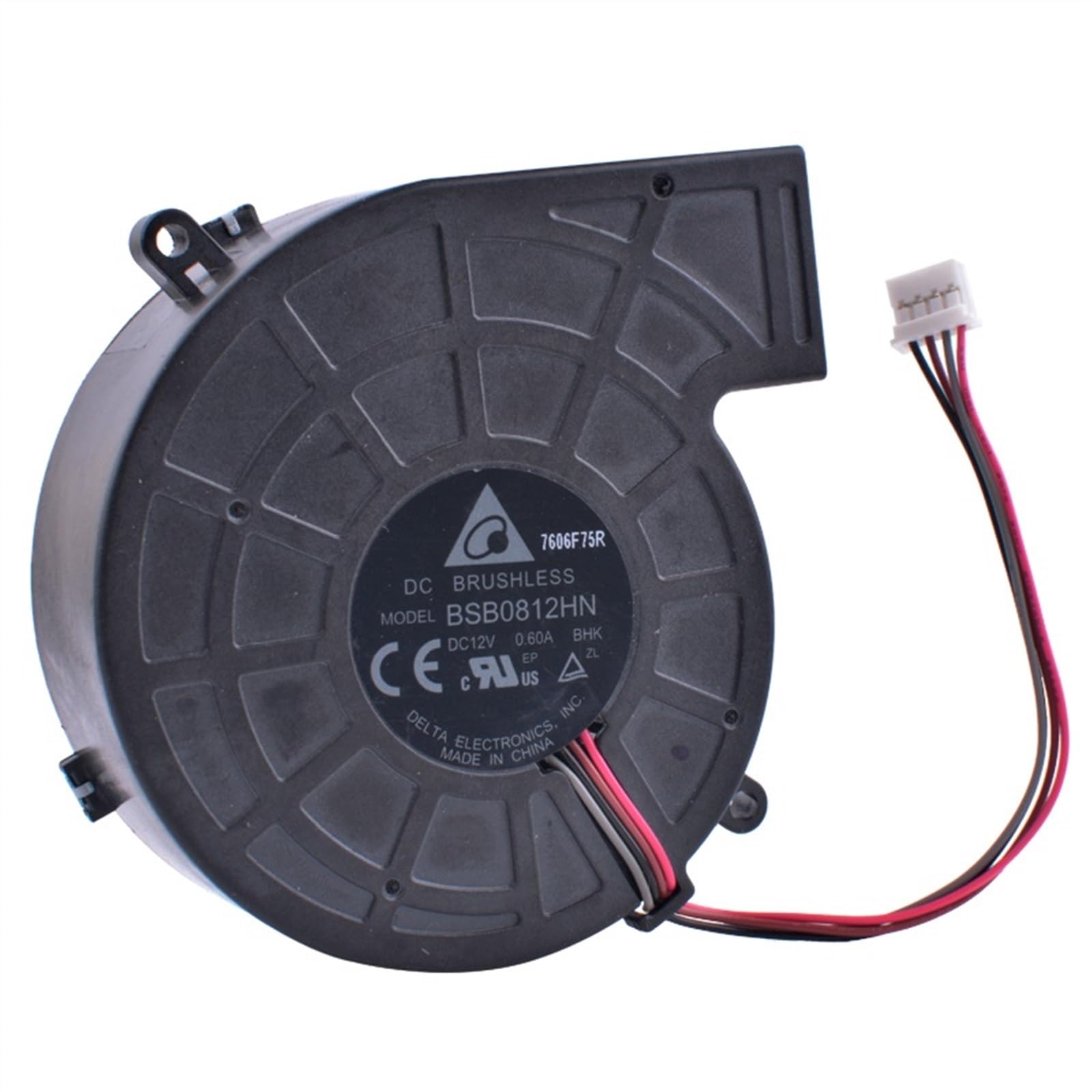 BSB0812HN 12V 0.60A 4-Wire 4pin Projector Centrifugal Blower Cooling Fan