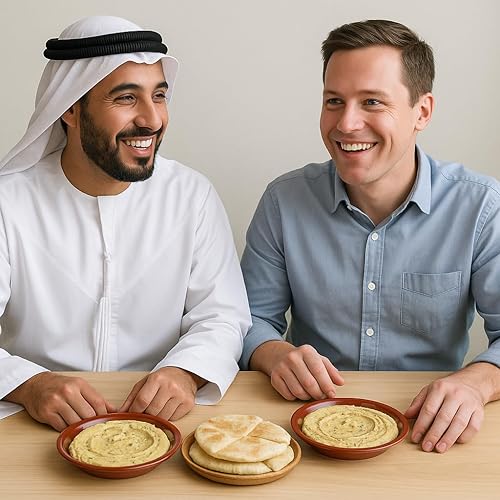 Miniatura 3 de Dependable Industries inc. Essentials Juego de 2 piezas de melamina humus y guacamole para servir condimentos humus