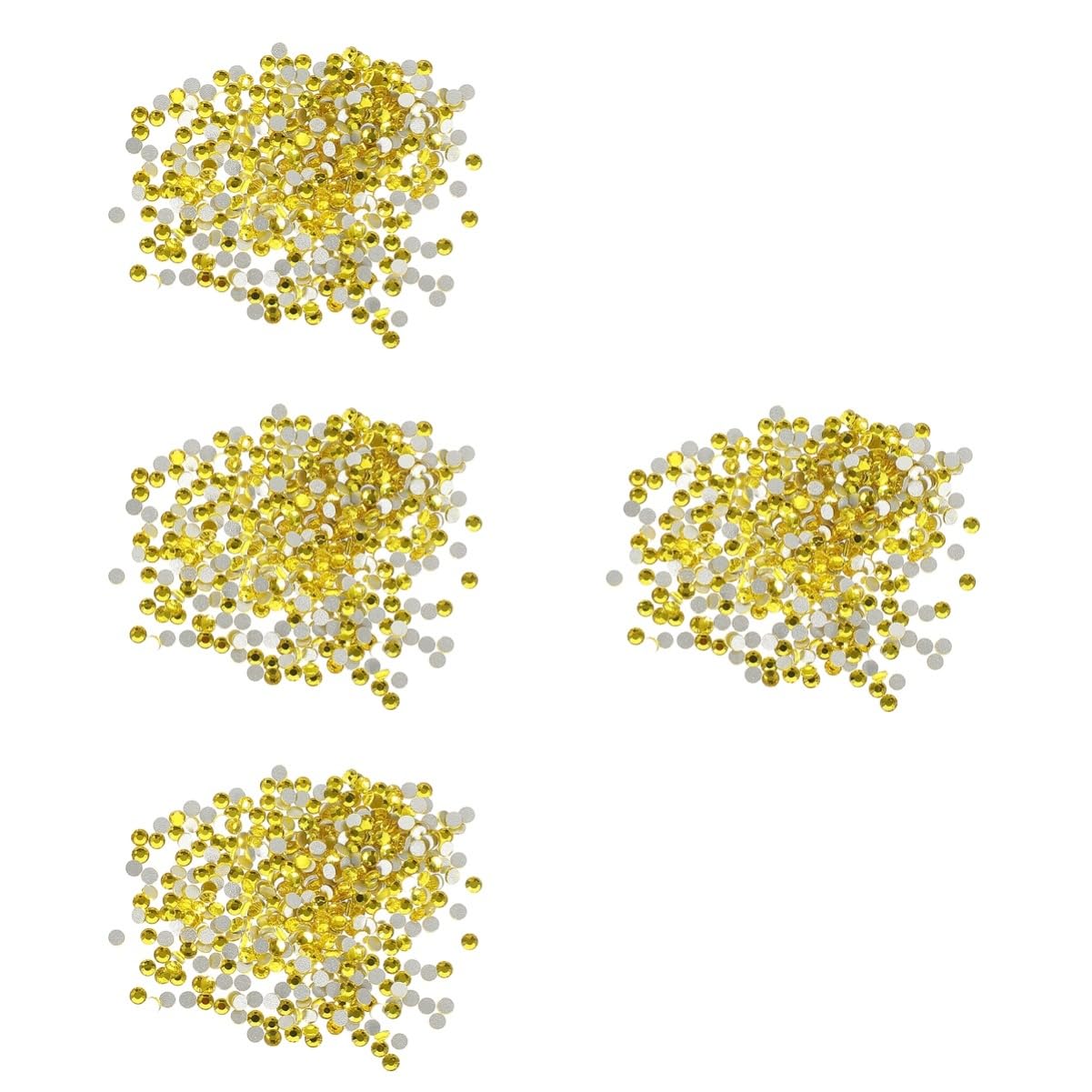 NUOBESTY 11520piezas Rhinestones Para Uñas Adornos De Manicura Decoraciones De Arte De Uñas Brillantes y Brillantes Accesorios Para Para Acrílicas y Manualidades