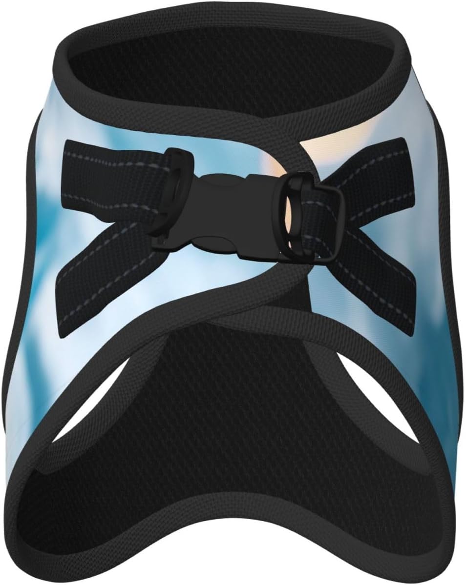 Cute Penguins Pet Vest Small Size Dog Harness and Leash Set for Training, Reflective & Adjustable with Accessories Medium