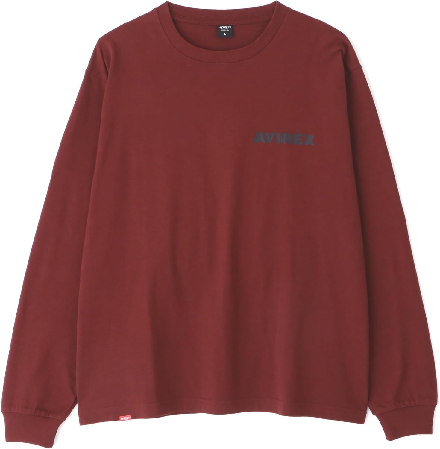 [アヴィレックス] CAMOUFLAGE STAR &amp; PINUP GIRL L/S T-SHIRT/カモフラージュ スター