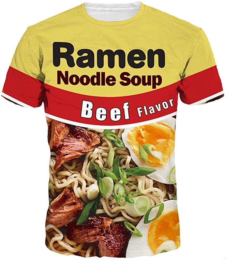 Keasmto3D Print Cool T Shirts Graphic Design Casual Summer Short Sleeve Fashion Tees Shirt for Men Women