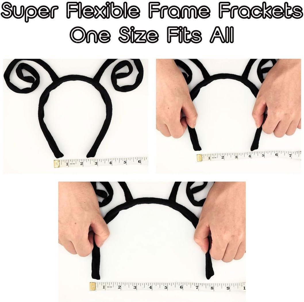 DaliDali Butterfly Antenna Headband for Women Ladybug Antenna Headband for Adult Insect Costume, Bug Fly Costume Accessory - Image 4