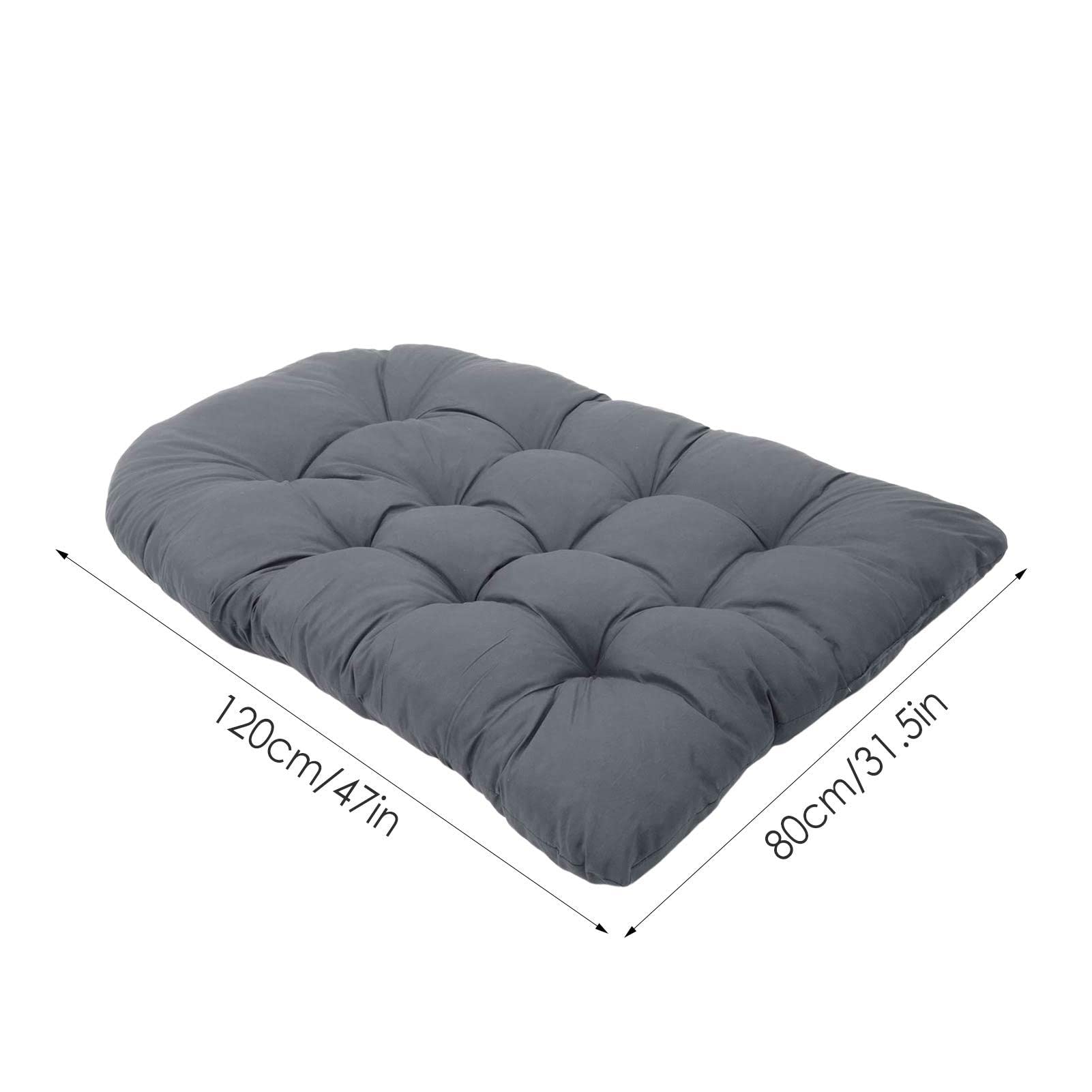Coussin de Banc pour Panier Suspendu | Coussin de Rechange épais et Doux | Coussin de Chaise balancelle Lavable pour intérieur et extérieur