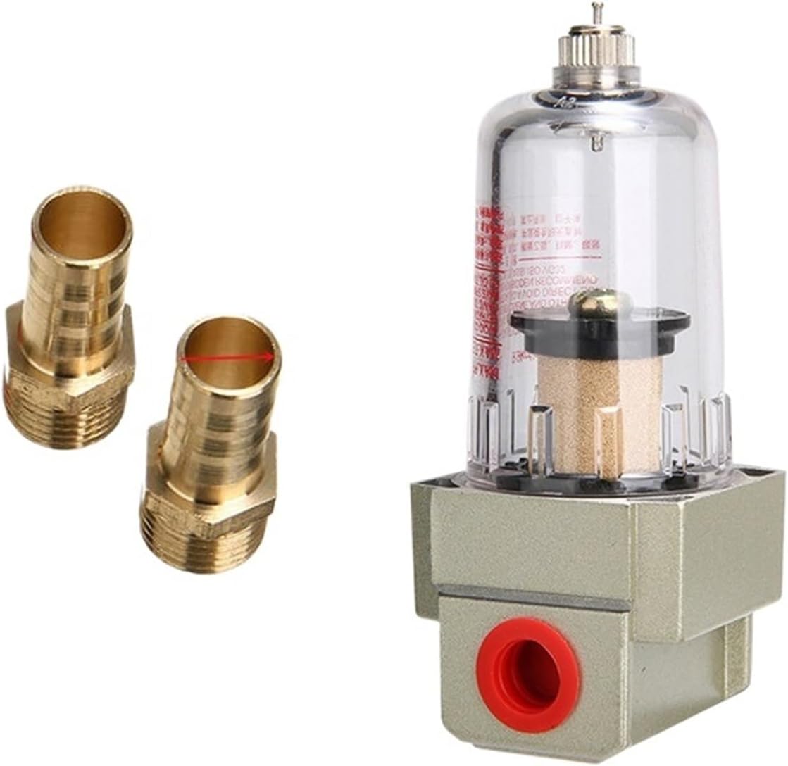 AF2000-02 1/4 air Pump Compressor Filter Pneumatic Oil Separation Tank to Remove impurities Water Separator Compression(AF with BT1202)