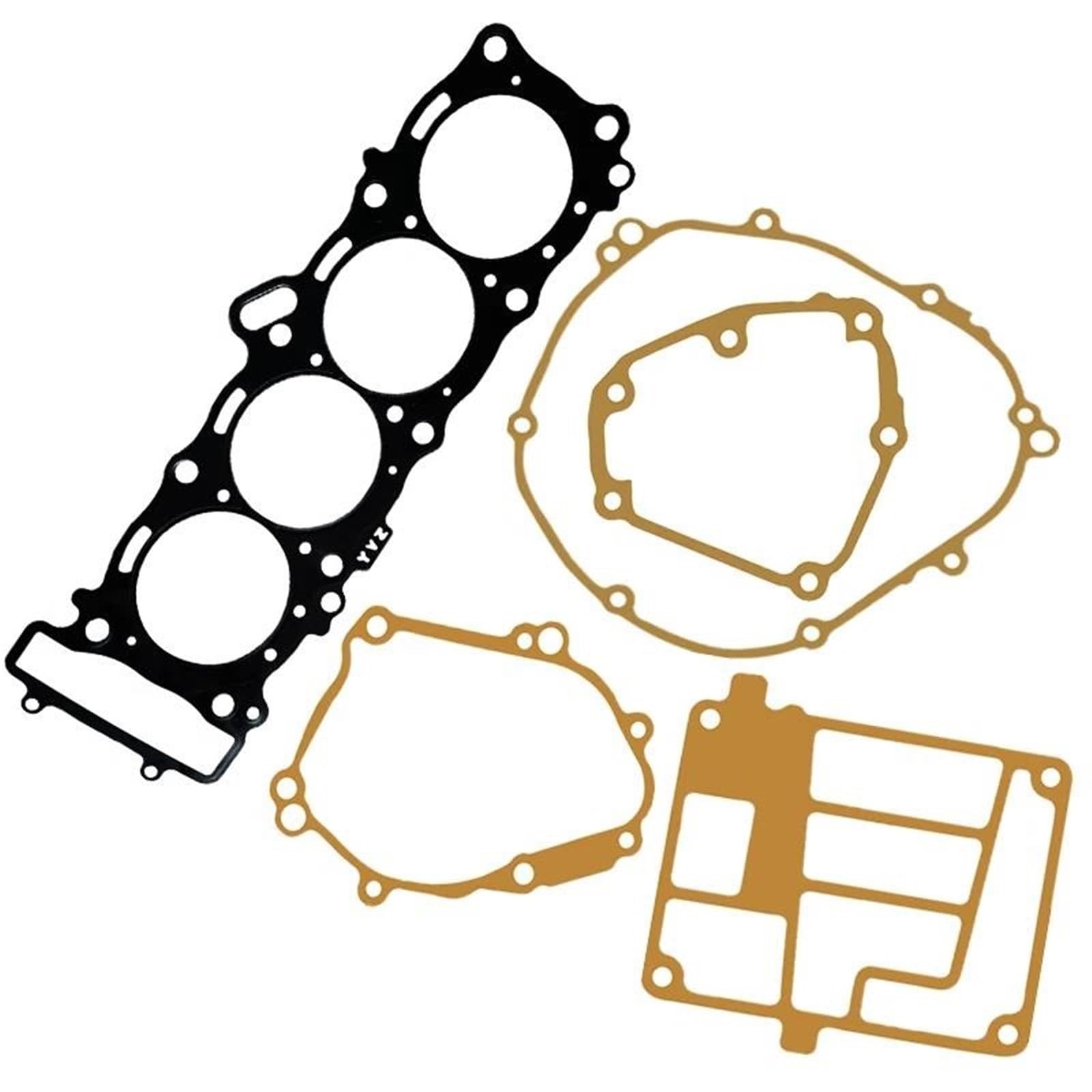Kit riparazione guarnizioni Moto Testata Del Cilindro Generatore Pompa Olio Frizione Coperture Kit Guarnizioni Per Yamaha Per YZF-R1 2004-2008(The kits)