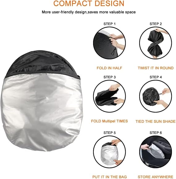 For Geely For Atlas Pro Gx3 Pro For Tugella Geometry C Coolray Emgrand Car Interior Sunshades Cover Car Sun Shade(70x140cm)