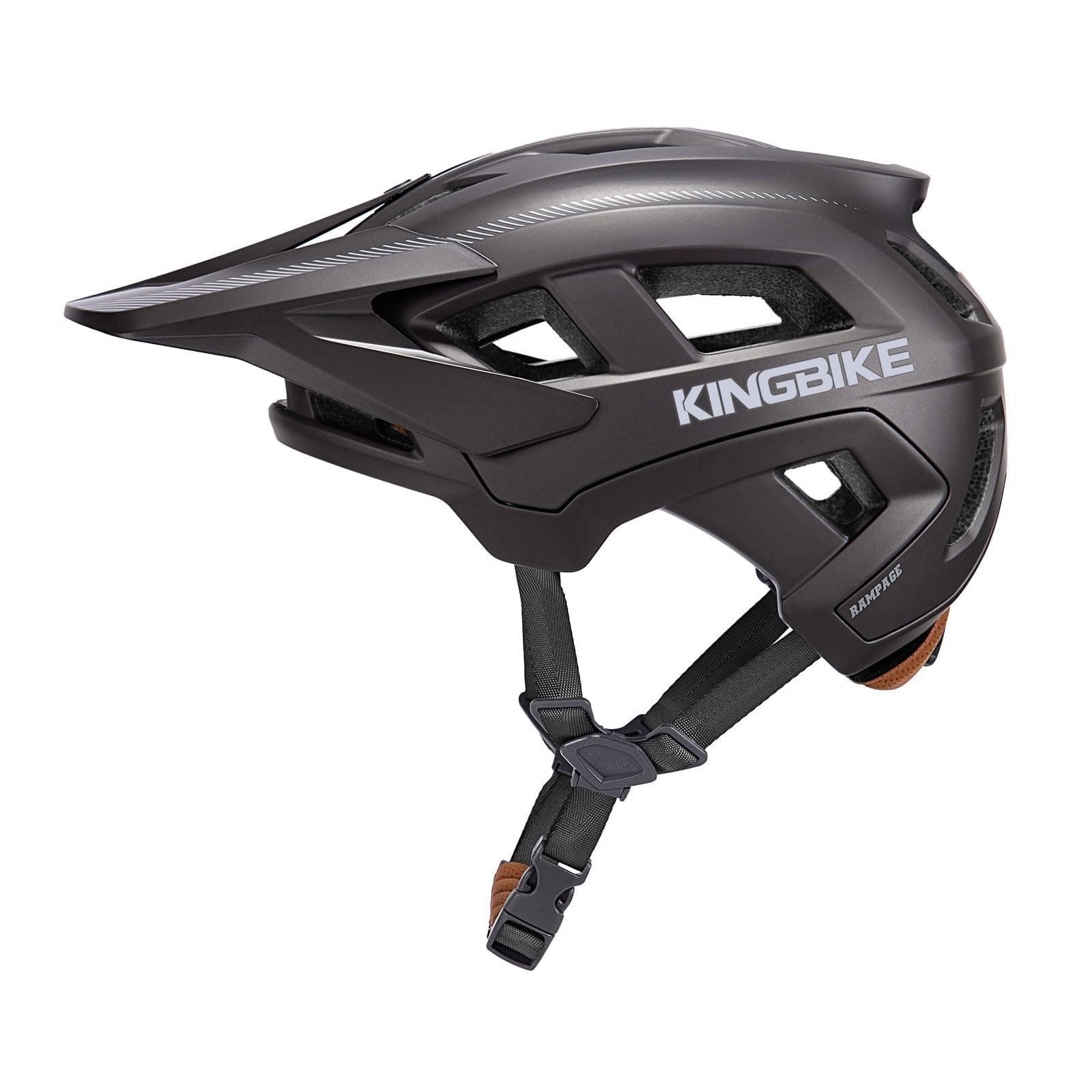 kingbike fahrradhelm Professional Mountain Bike Helmet E-MTB NTA-8776 E-Bike Safety Helmet with 3-Level Adjustable Visor & Camera Mount MTB Bicycle Helmet for Adults (Dark Grey Gold, M) Sports & Outdoors Maße:68x80x116,3 cm Kürbis Gnocchi ganz einfach giấm nấu ăn châu Á