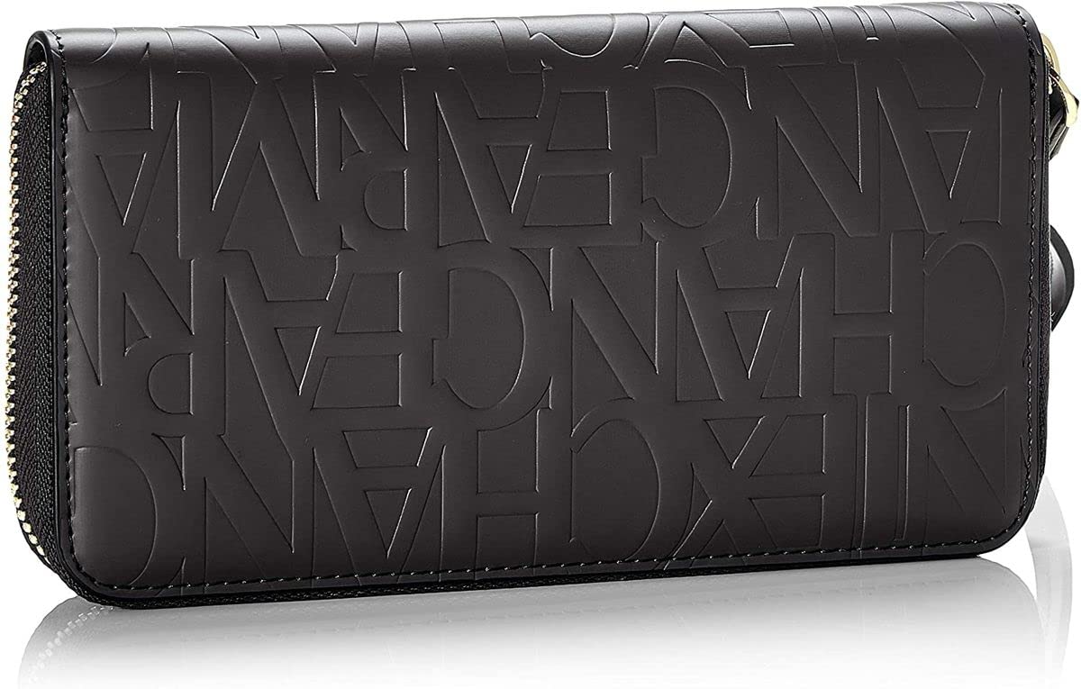 Armani Exchange Women's Black Polyester Wallet - Wallets & Cardholders - L - Accessories