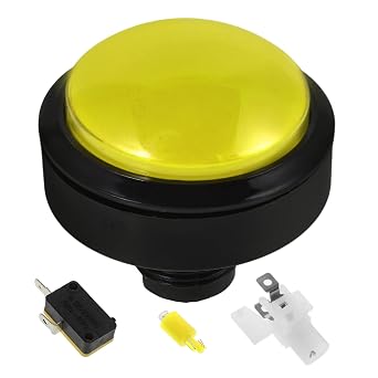 Game Button Prop Replacement for Arcade Machine Push Start Button Cover