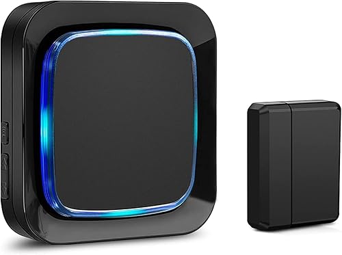 Sensor de puerta, kit de timbre de alerta de puerta inalámbrico para el hogar, oficina, tienda, sistema de alerta de entrada de alarma de timbre