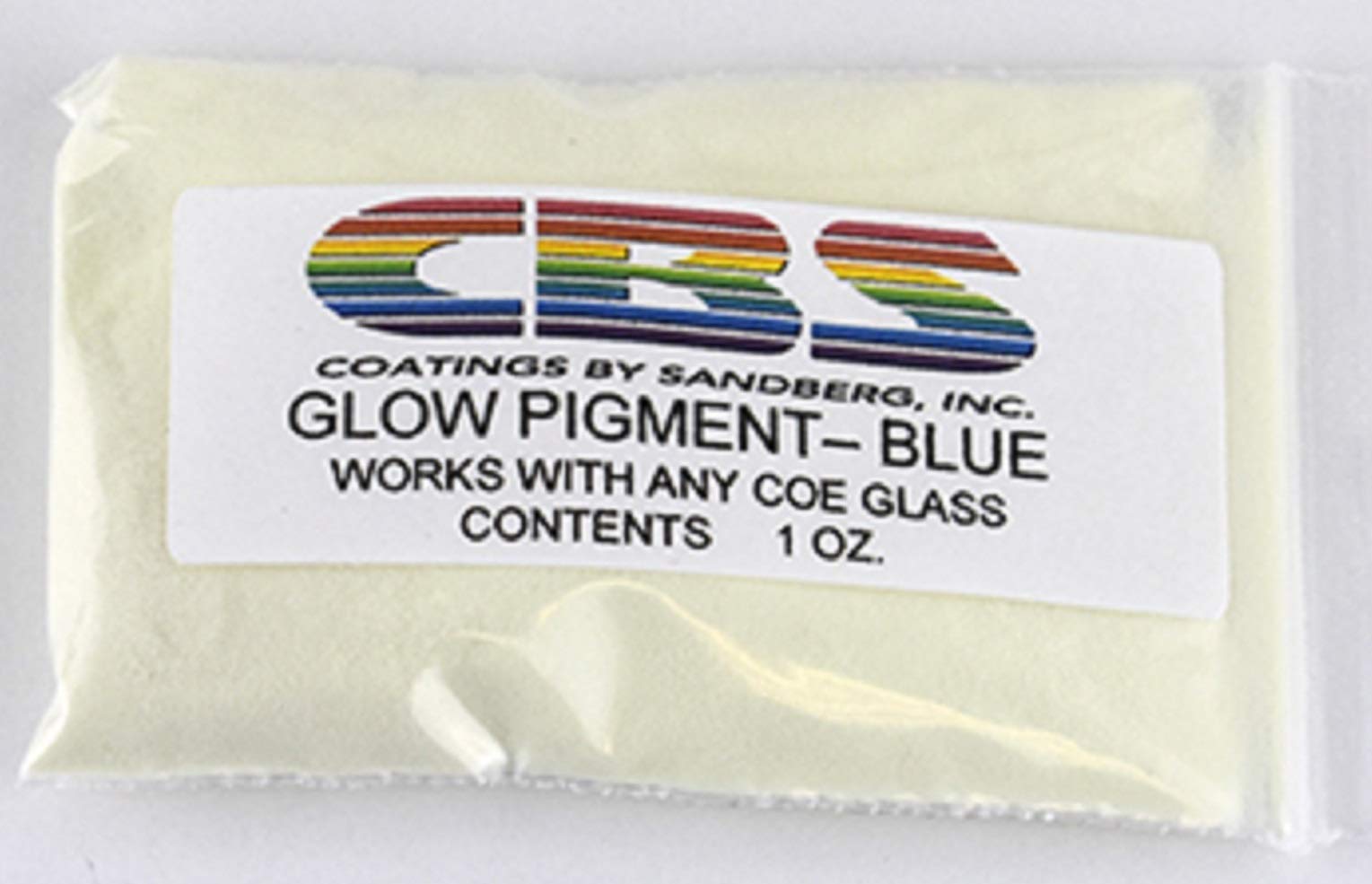Glass Fusing Products - Any COE Glow Pigment Blue 1 oz-image-45