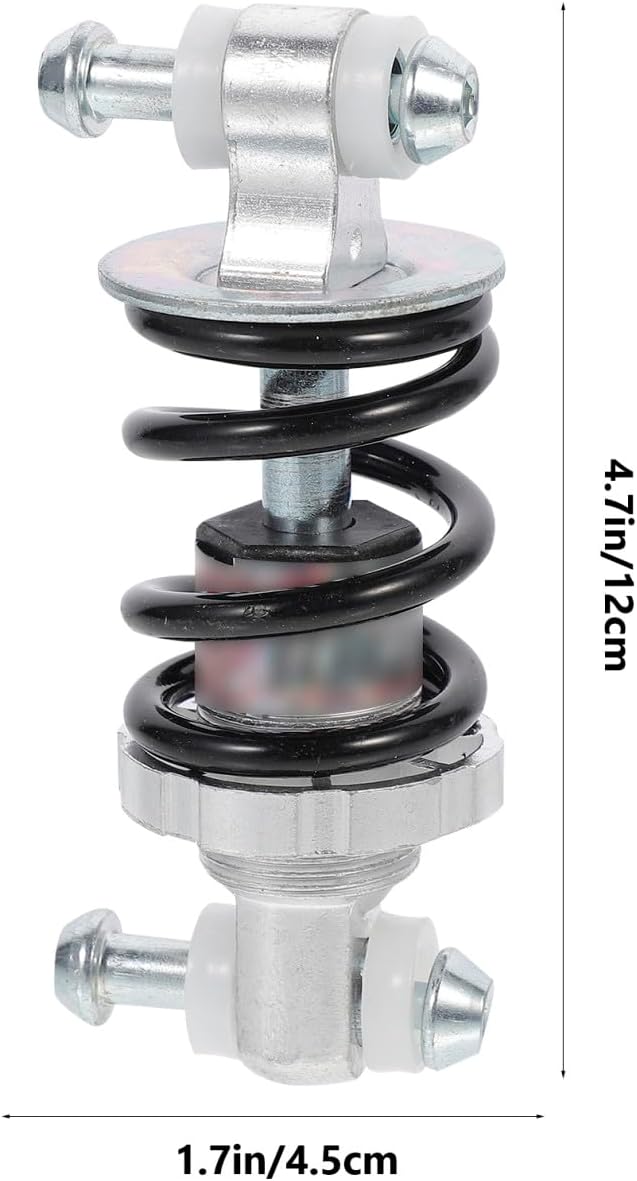 Mountain Bike Rear Spring Shocks 100mm 500lb Coil Shock Absorber for Electric Bikes Off-road Cycling Suspension Replacement
