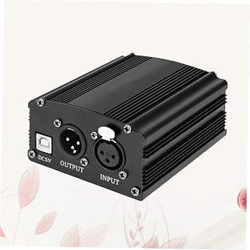 Dc Power Supply 5v 48v for Condenser Mic USB Input