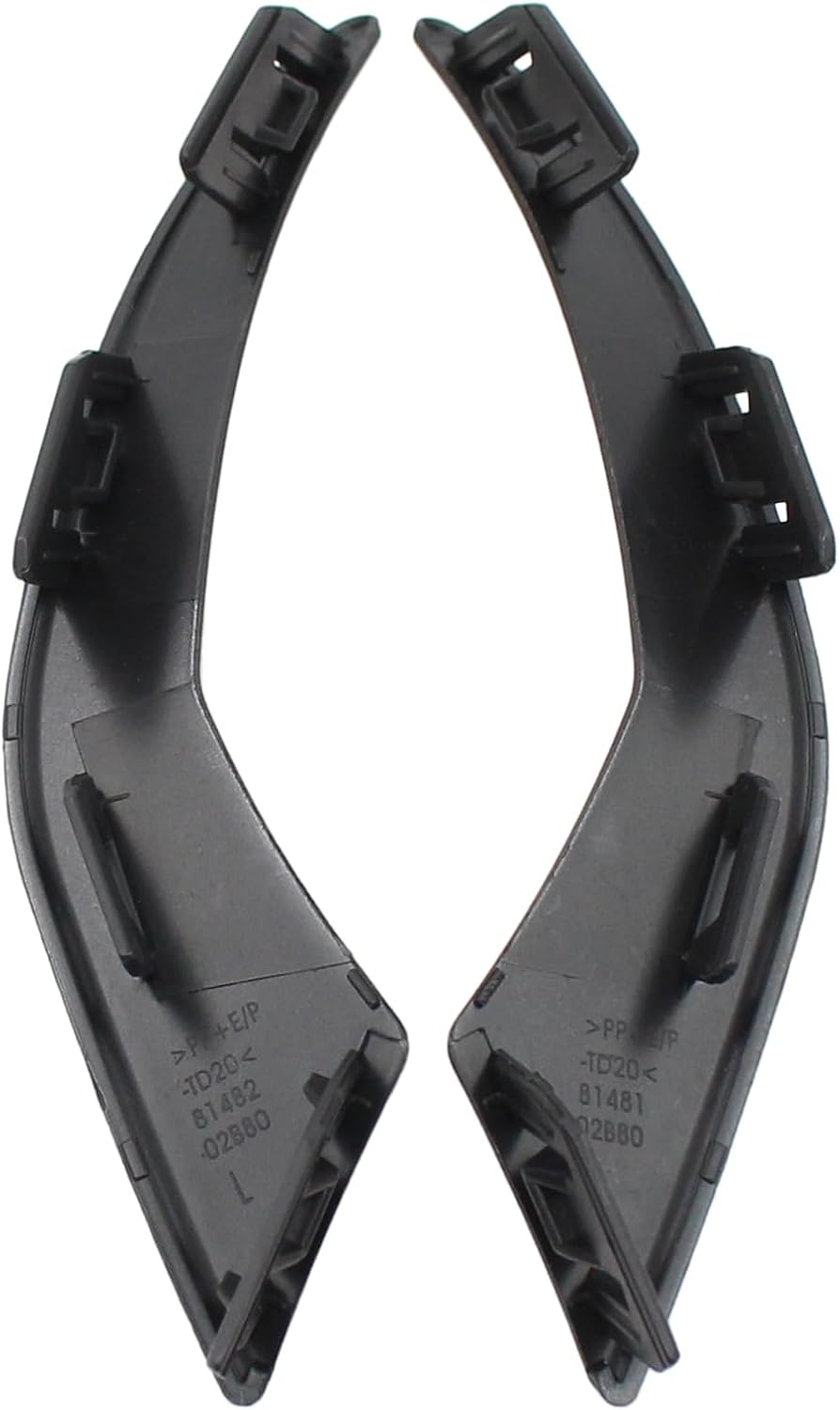 ApplianPar 2Pcs Front Driver and Passenger Side Fog Light Cover Trim for Corolla 2020 2021 2022