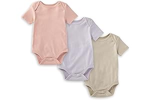 Burt's Bees Baby 3-Pack Unisex Bodysuits