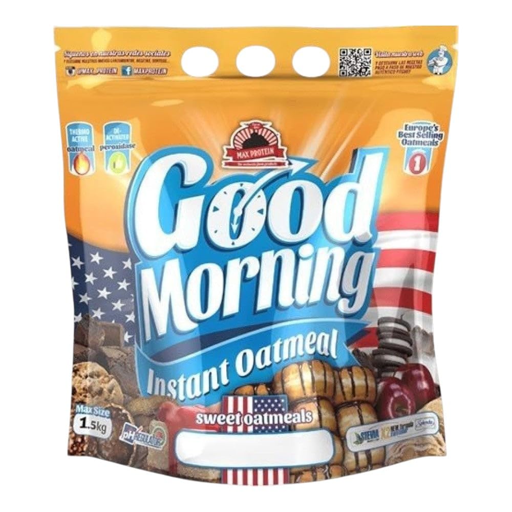 Max Protein Good Morning Instant Oatmeal - 1,​5 kg Brownie