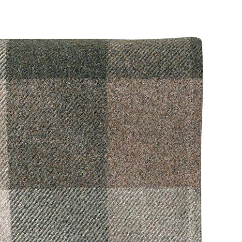 Pendleton, Eco-Wise Washable Wool Throw With Fringe, Juniper/Fawn #TOP2