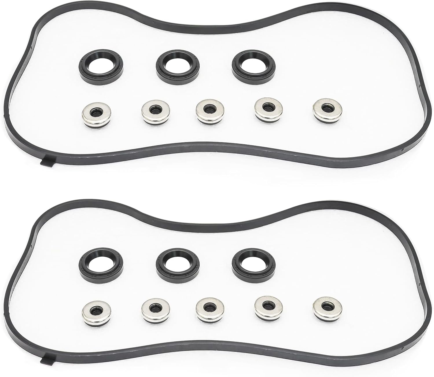 YITHSWAY Valve Cover Gasket Set for Honda/Acura V6 (VS50576R)