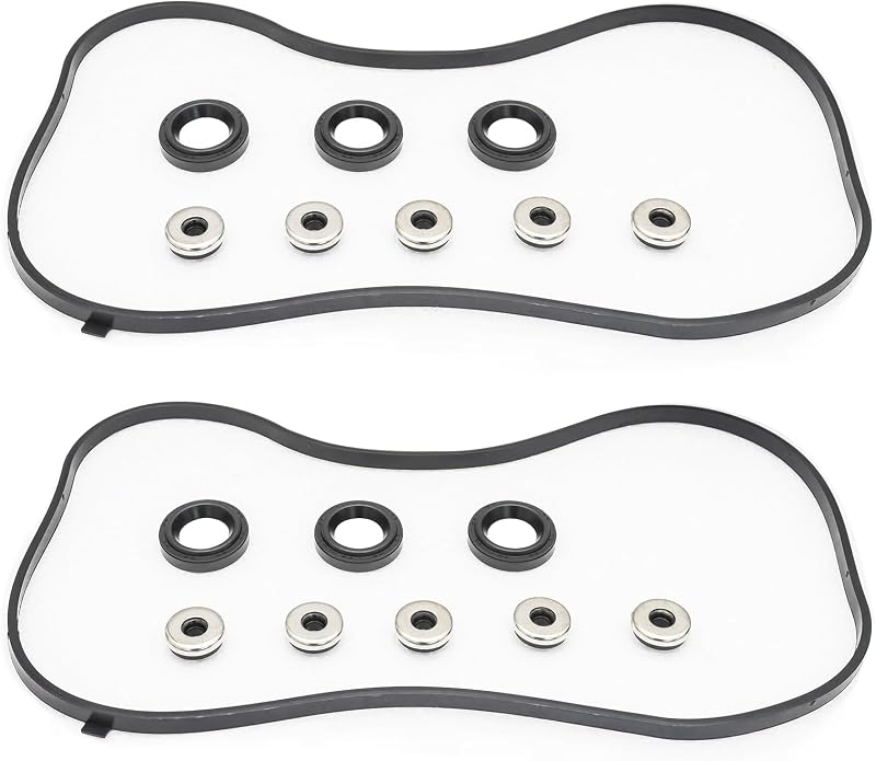 Kit de juntas da tampa de válvulas YITHSWAY VS50576R para Honda e Acura V6 – 2 unidades