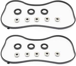 VS50576R Valve Cover Gasket for 1999-2003 Acura CL TL MDX 1998-2004 Honda Accord Odyssey Pilot, 12030-P8A-A00 3.0L 3.2L 3.5L V6 SOHC J30A J32A J35A Head Valve Cover Gasket Set