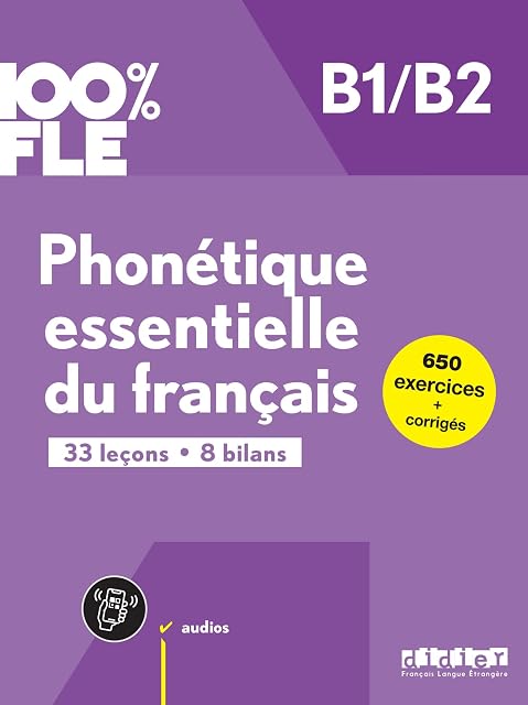 Portada de Phonetique essentielle du francais b1/b2