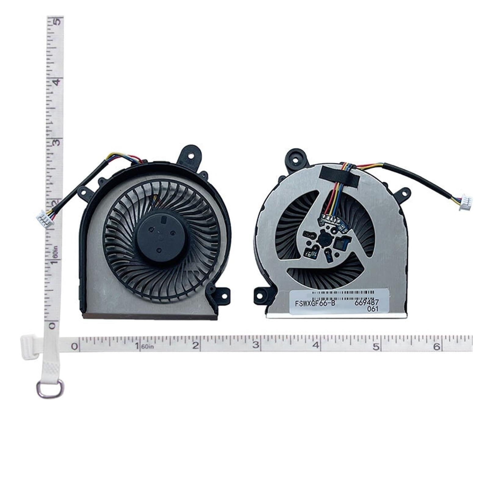 Ventilateur pour ordinateur portable MSI GL66 GF76 multitâche fluide