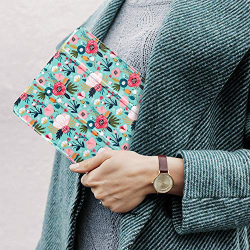 Ulak Case For Ipad Pro 11 Inch 2020/2018, Slim Lightweight Trifold Stand Smart Cover With Auto Wake/Sleep, Hard Back Cover For Ipad Pro 11 (Support 2Nd Gen Ipad Pencil Charging) -Green Floral #TOP7