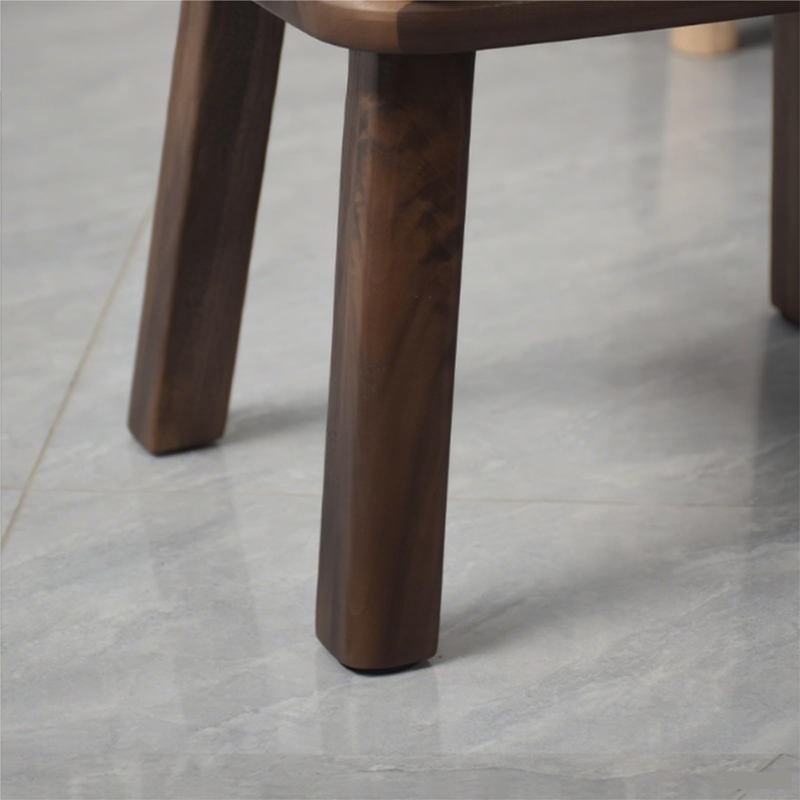 Pouf Poggiapiedi Poggiapiedi in Legno Massello, Sedia Imbottita Quadrata, Panca for Cambiare Le Scarpe Accessorio per Casa