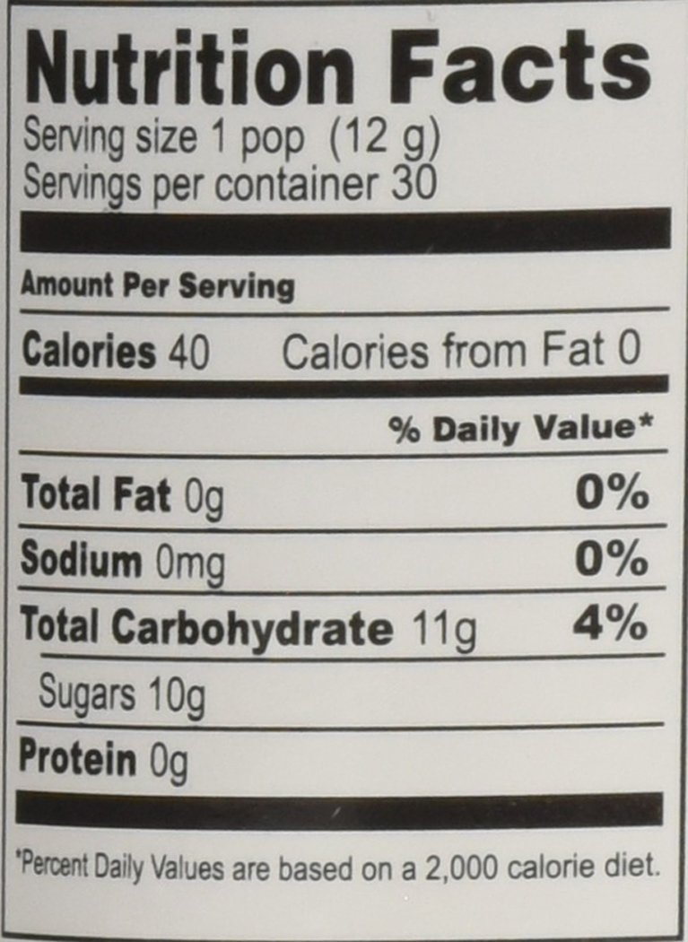 Jar, 30 Pops, 12.69 oz, Blue Raspberry - 3 pack