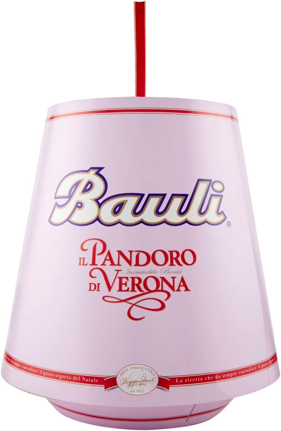 4x Bauli Il Pandoro di Verona Tradizionale weich pandoro mit Puderzucker 700g