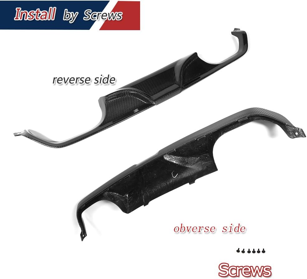 Carbon Fiber Rear Bumper Lip Diffuser fits for BMW F80 M3 F82 M4 F83 M4 2014-2017